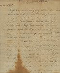 Margaret Livingston to John Kean, October 13, 1788