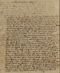 Beaumanoir De Laforest to Susan Kean, June 29, 1789 by Beaumanoir De Laforest