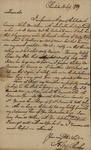 Alexander Chisolm to John Kean, July 14, 1789 by Alexander Chisolm