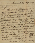 William Stephens to John Kean, August 24, 1789 by William Stephens