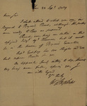 William Stephens to John Kean, September 22, 1789