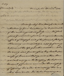 Thomas Mifflin to Unknown Person, April 4, 1784 by Thomas Mifflin