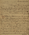 John Randolph to St. George Tucker, September 10, 1788 by John Randolph