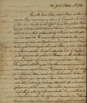 John Randolph to St. George Tucker, October 12, 1788 by John Randolph