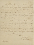 John Kean to Susan Livingston, c. 1786 (14) by John Kean