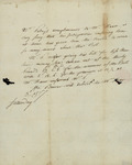 JB Petry to John Kean, circa 1700s
