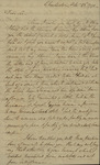 William Elliot to John Kean, October 23, 1790