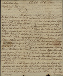 Daniel DeSaussure to John Kean, April 17, 1792 by Daniel DeSaussure