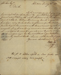 William Cooke to John Kean, January 23, 1790 by William Cooke