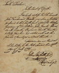 John Faucheraud Grimke Appointed Guardian of his Children, July 29, 1791 by John Neufuille