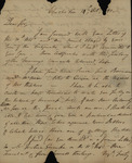 Jacob Read to John Kean, October 14, 1791 by Jacob Read