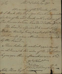 Thomas Willing to John Kean, October 29, 1791 by Thomas Willing