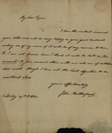 John Rutherfurd to Susan Kean, October 29, 1791