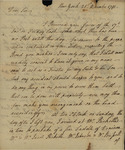 Philip Livingston to John Kean, November 11, 1791 by Philip Peter Livingston