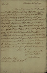 John Stevens to John Kean, October 15, 1792 by John Stevens