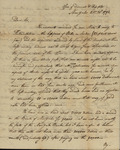 Jonathan Burrall to John Kean, October 20, 1792 by Jonathan Burrall