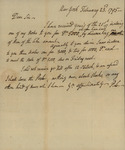 Philip Livingston to John Kean, February 23, 1795 by Philip Livingston