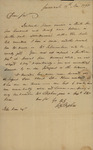 William Stephens to John Kean, March 19, 1795 by William Stephens