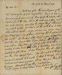 Philip Livingston to John Kean, March 27, 1795 by Philip Kean