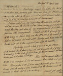 Philip Livingston to John Kean, April 8, 1795 by Philip Livingston