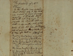 Enclosure For Papers Susan U. Niemcewicz Lands, April 13, 1795 by Susan Kean