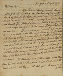 Philip Livingston to John Kean, April 20, 1795 by Philip Livingston