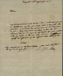 J. B. Pebry to Beaumanoir De La Forest, August 16, 1795