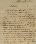 Gustavus Risberg to Susan Kean, October 19, 1795 by Gustavus Risberg