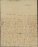 Sarah Ricketts to Susan Kean, January 11, 1796