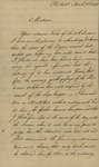 Gustavus Risberg to Susan Kean, March 7, 1796