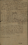 Susan Kean drafts to Peter McCall, March 9, 1796 by Susan Kean