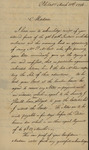 Gustavus Risberg to Susan Kean, March 11, 1796 by Gustavus Risberg