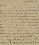 Robert Barnwell to Susan Kean, May 14, 1796 by Robert Barnwell