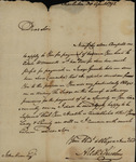 Alexander Chisolm to John Kean, April 30, 1792 by Alexander Chisolm