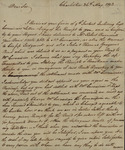 D. DeSaussure to John Kean, May 26, 1792 by Daniel DeSaussure