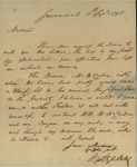 William Stephens to Susan Kean, September 8, 1795