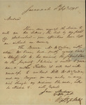 William Stephens to Susan Kean, September 8, 1795 by William Stephens