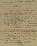 Gustavus Risberg to Susan Kean, October 19, 1795 by Gustavus Risberg