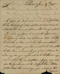 J. Bullock to John Kean, June 29, 1793 by J. Bullock