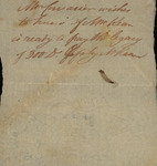 Gustavus Risberg to Susan Kean, June 4, 1796