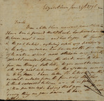 Copy of a letter by Brockholst Livingston to Unknown Person, June 28, 1796 by Brockholst Livingston