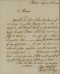 Gustavus Risberg to Susan Kean, August 30, 1796 by Gustavus Risberg