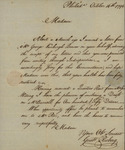 Gustavus Risberg to Susan Kean, October 16, 1796