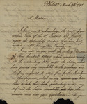 Gustavus Risberg to Susan Kean, March 9, 1797