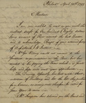 Gustavus Risberg to Susan Kean, April 20, 1797