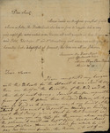 Maria S. P. & James Ricketts to Susan Kean, April 29, 1797 by James Ricketts