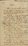 Gustavus Risberg to Susan Kean, November 2, 1797