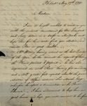 Gustavus Risberg to Susan Kean, May 17, 1798