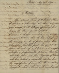 Gustavus Risberg to Susan Kean, May 28, 1798 by Gustavus Risberg