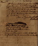 William Norvell to Unknown Person, December 1, 1763